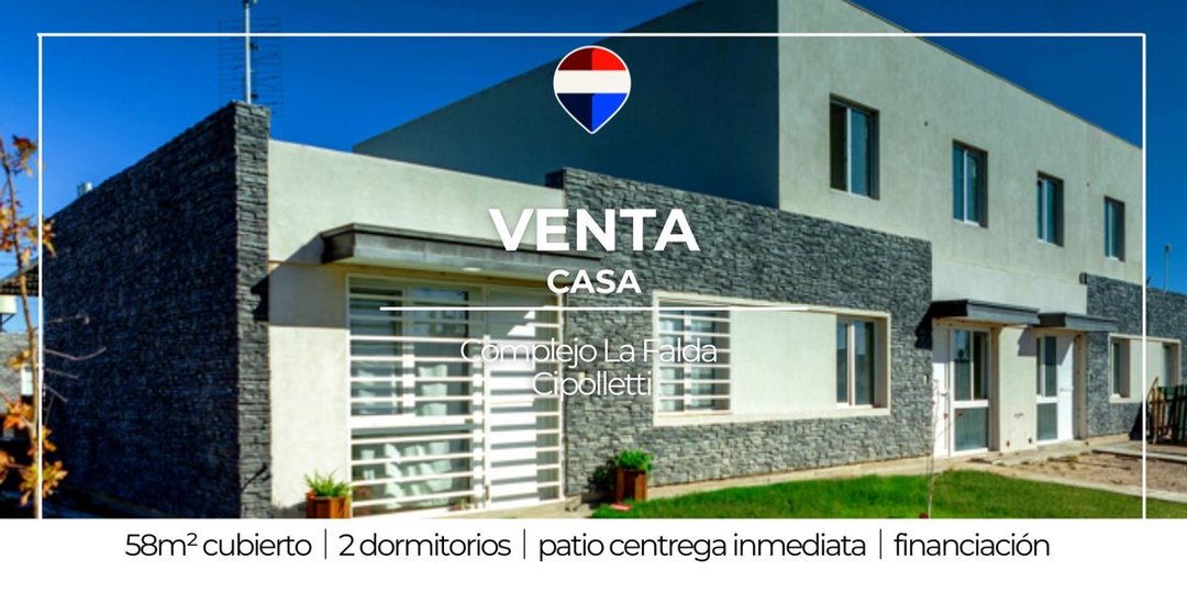 Venta Casa  APTA CREDITO CIPOLLETTI
