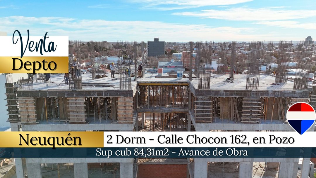 VENTA DPTO 2 DORM EN POZO . CHOCON 162 NEUQUÉN