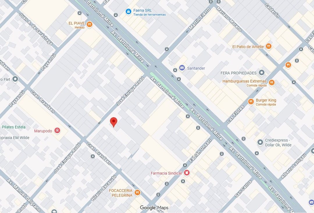 VENTA LOTE, DOBLE FRENTE, CENTRO p/ CONST. 3400 M2