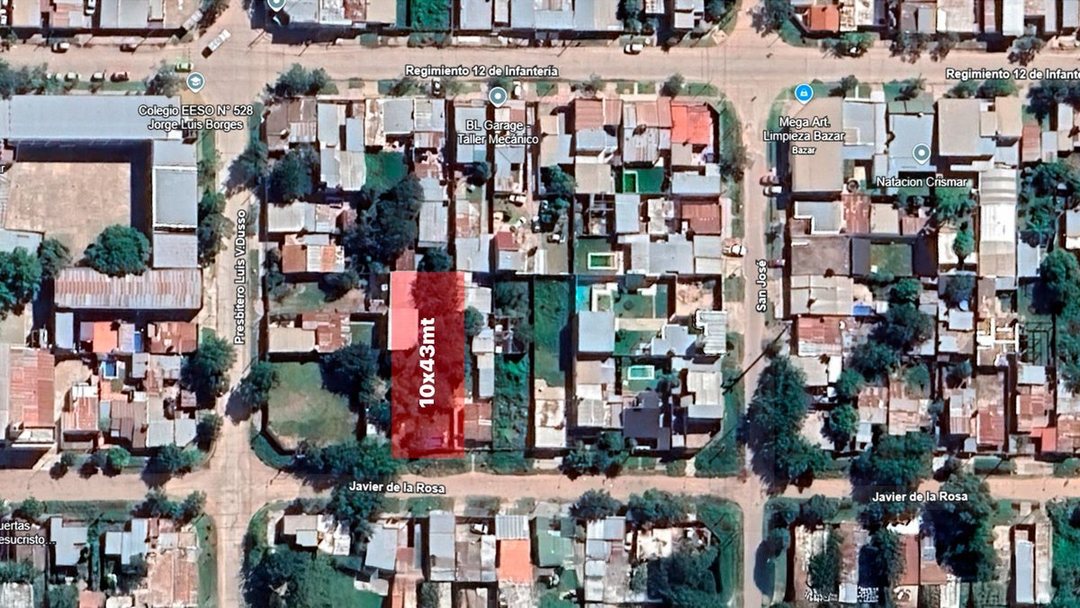 TERRENO EN VENTA A MTS DE AVDA PEÑALOZA