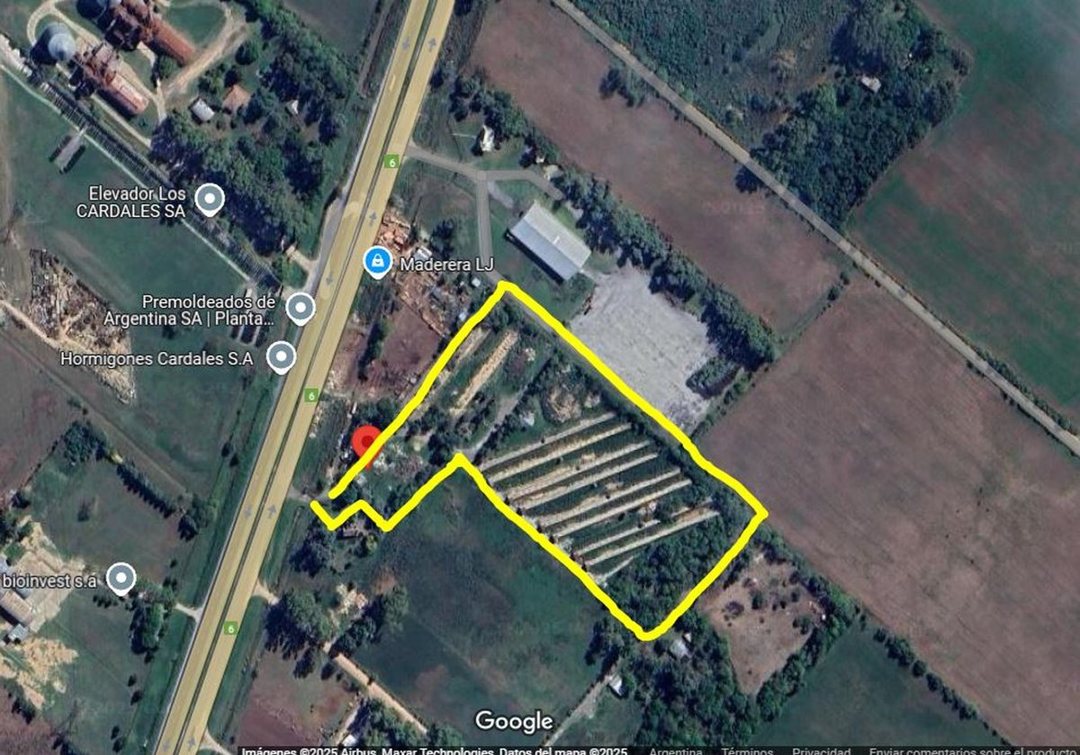 Venta Lote Cardales: 3.4 Has Ruta 6 proximo Ruta 8