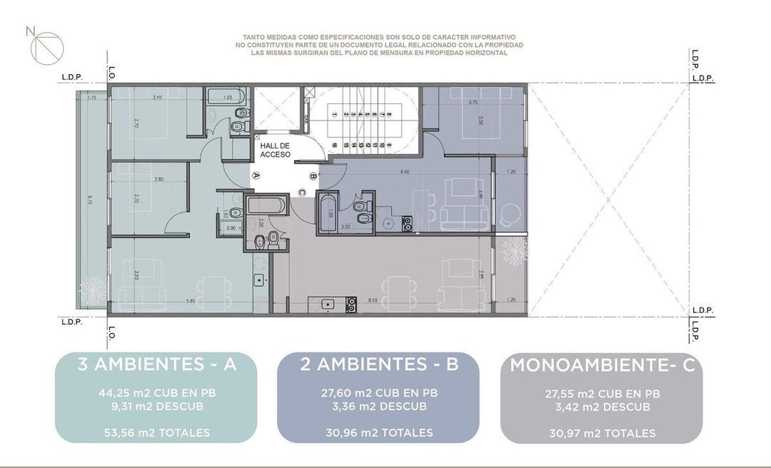 Venta 2 ambientes, Belgrano