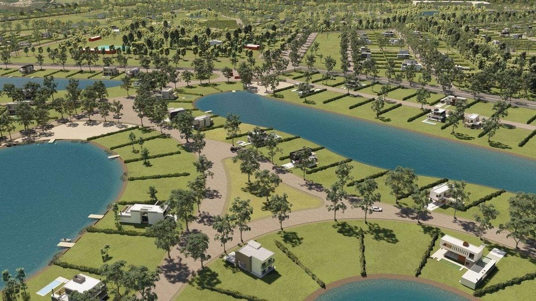 VENTA LOTE AL AGUA BARRIO ISLA TRES PINOS PERMUTA