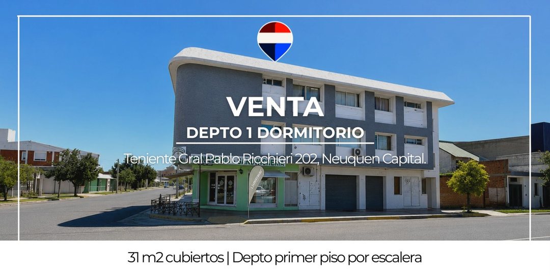 DEPTO 1 DORMITORIO EN VENTA | NEUQUEN CAPITAL