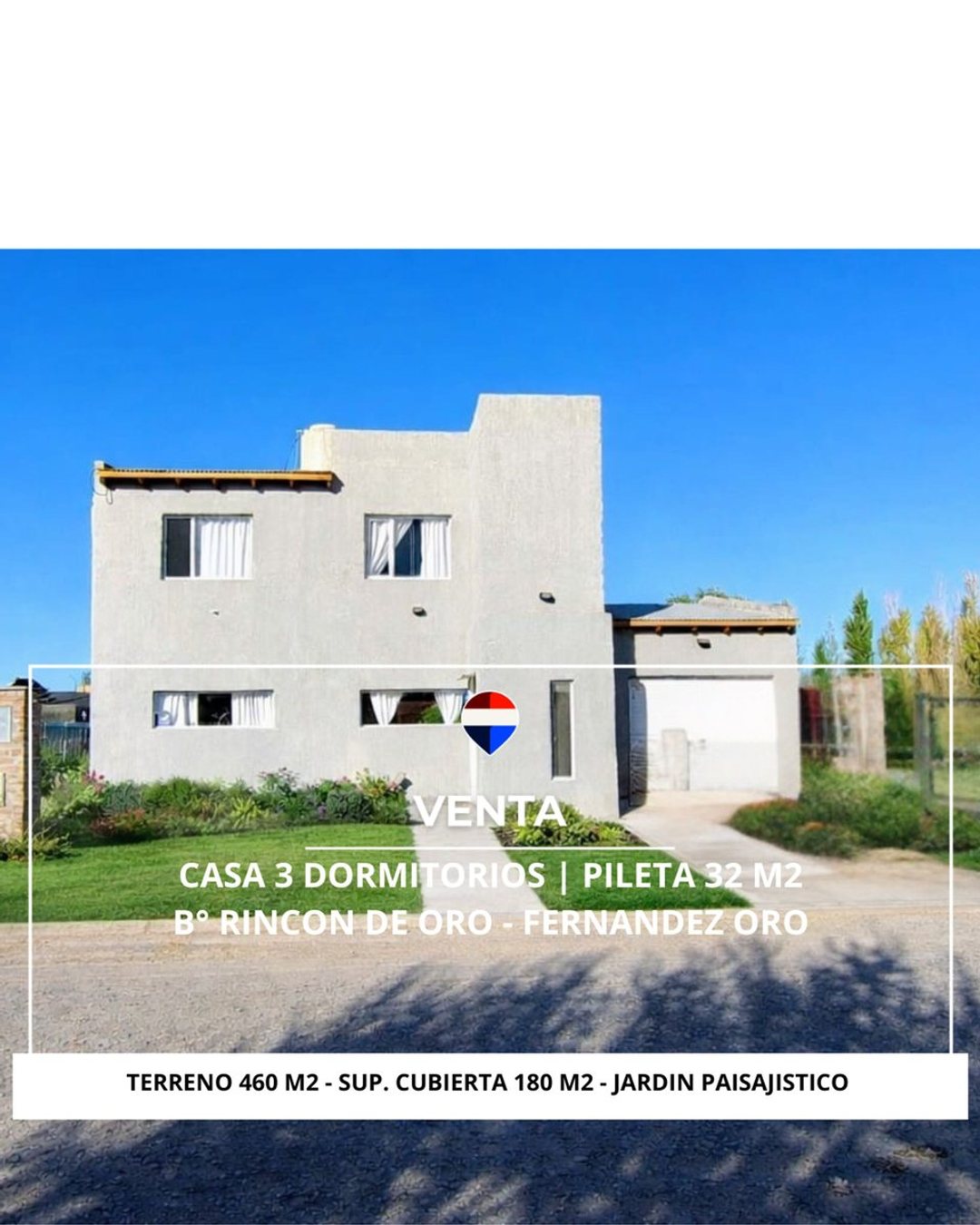 VENTA  CASA EN FERNANDEZ ORO