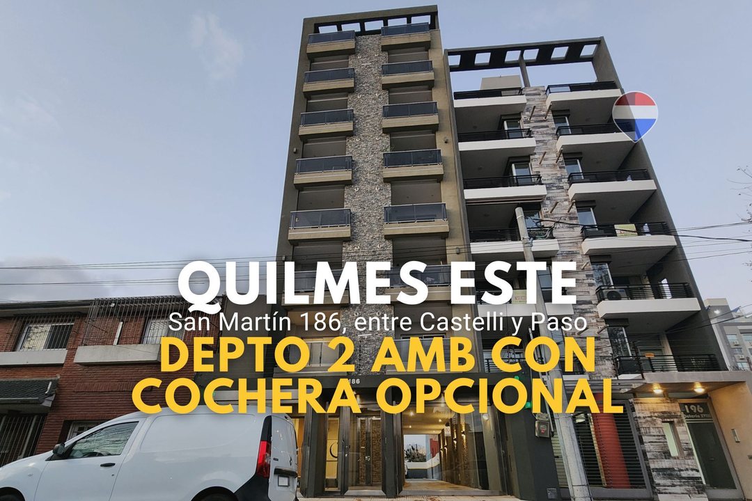 VENTA DEPTO 2 AMB A ESTRENAR EN QUILMES ESTE