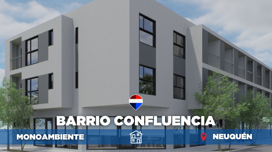 VENTA MONOAMBIENTE EN POZO CONFLUENCIA NEUQUEN