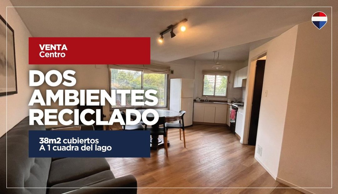 VENTA DEPARTAMENTO 2 AMBIENTES RECICLADO