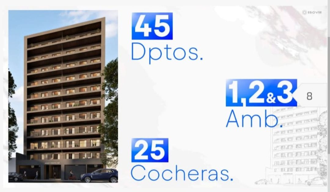 VENTA DPTO 1 AMB BALCON POZO Entr 2028 - CASEROS