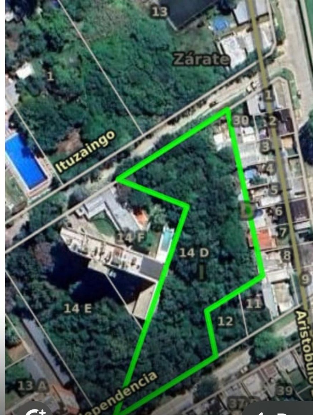 Lote para desarrollo inmobiliario Zarate permuta