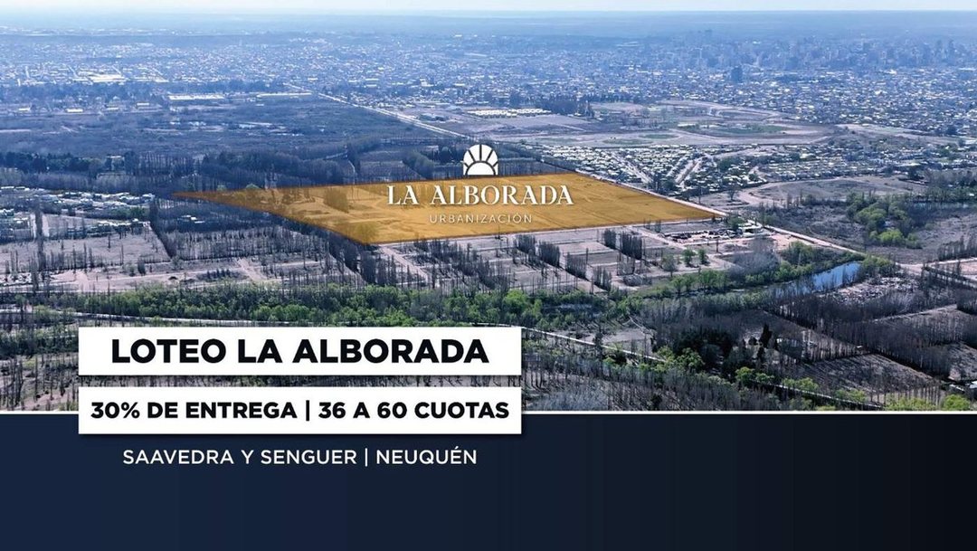 VENTA TERRENOS CON FINANCIACIÓN | NEUQUÉN