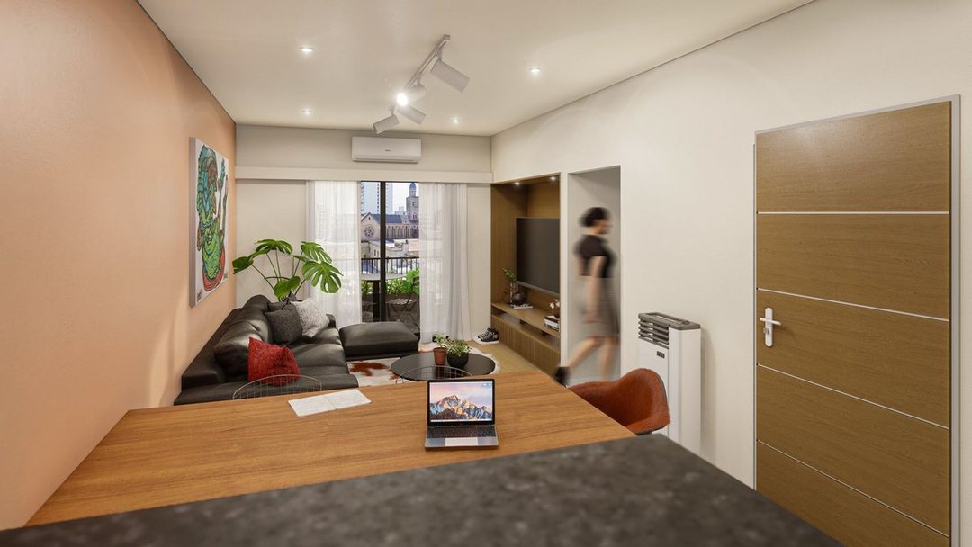 VENTA DPTO 1 DORMITORIO EDIFICIO URQUIZA PISO 9B