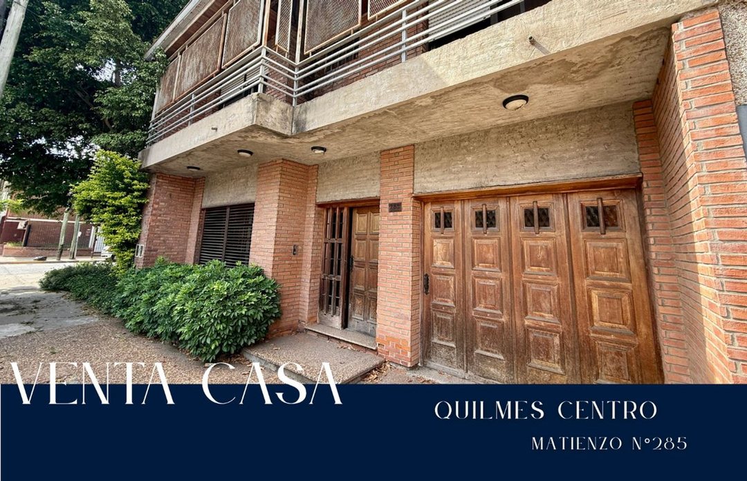 VENTA CASA QUILMES