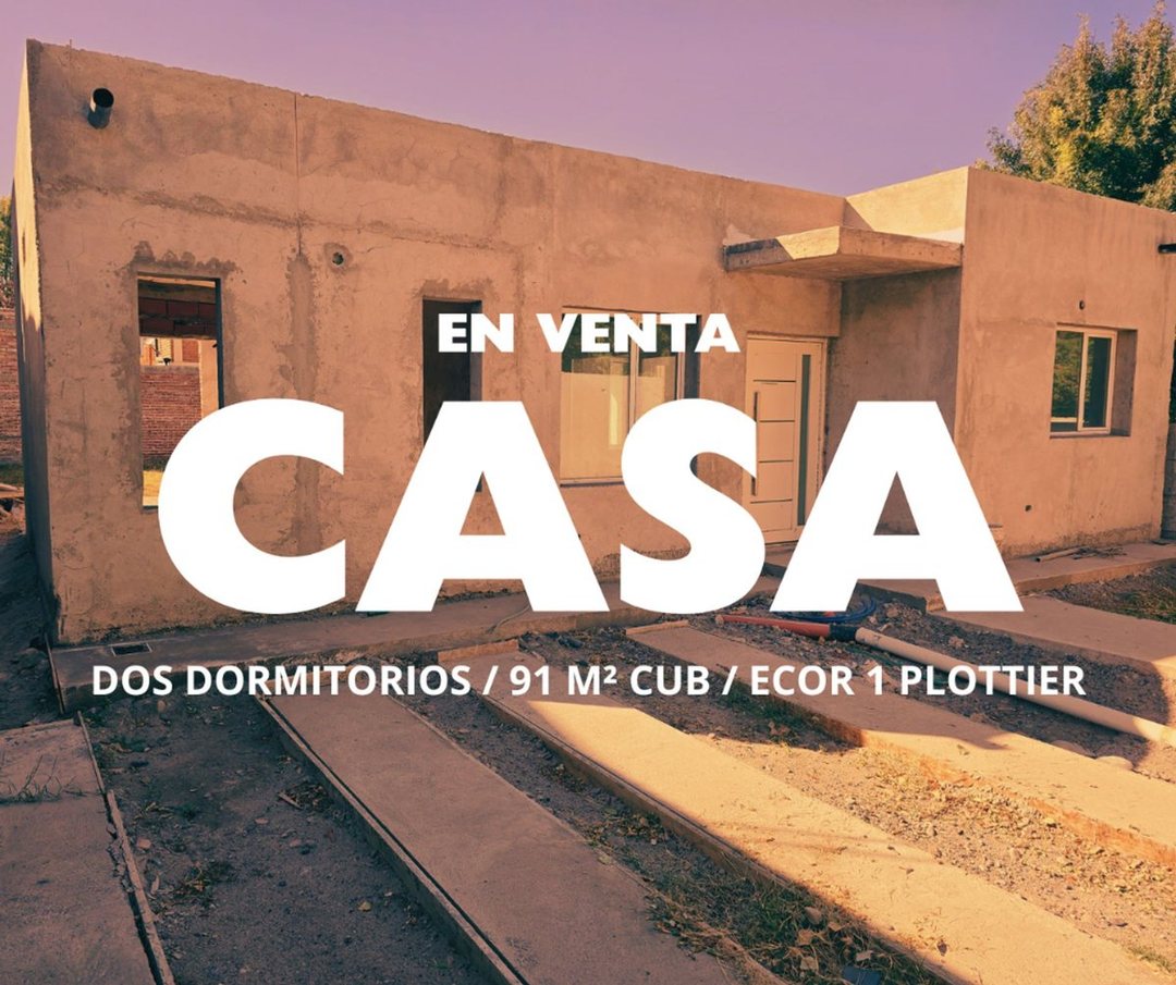 VENTA CASA EN COSTRUCCION BARRIO ECOR 1 PLOTTIER