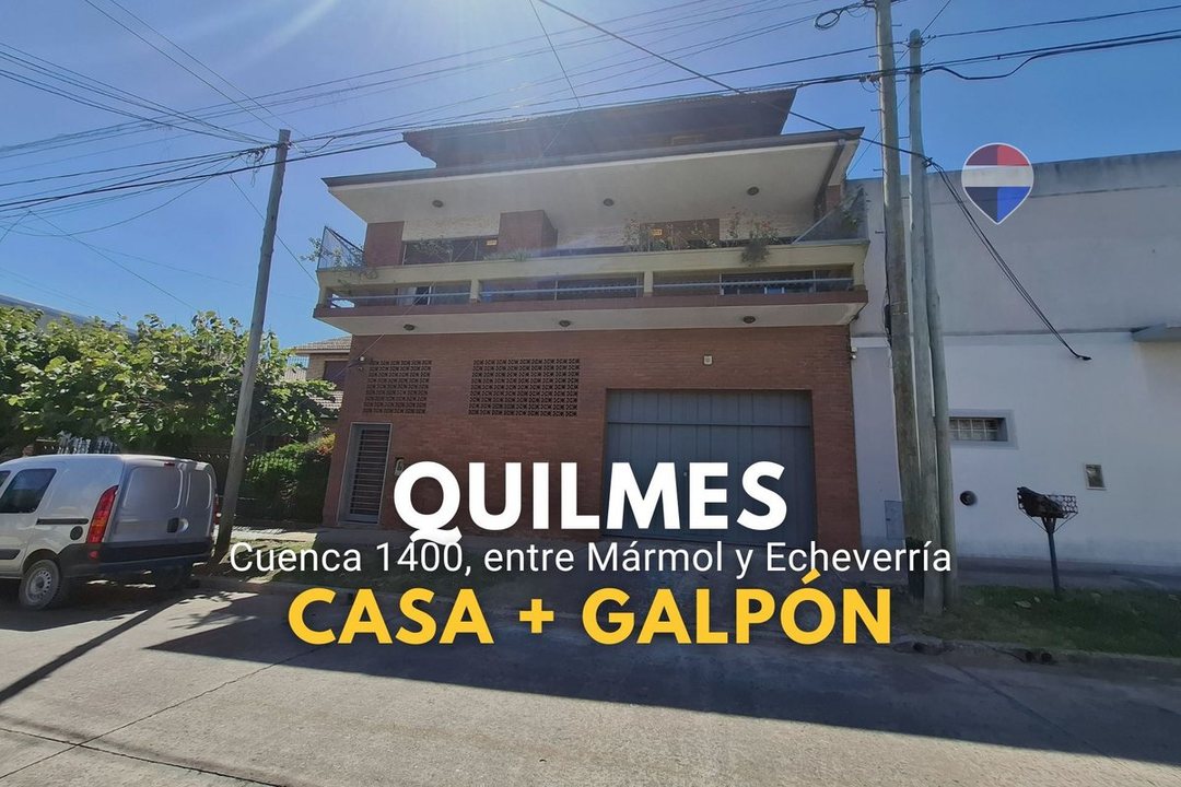Venta Casa, Galpon, Quincho en Quilmes Este