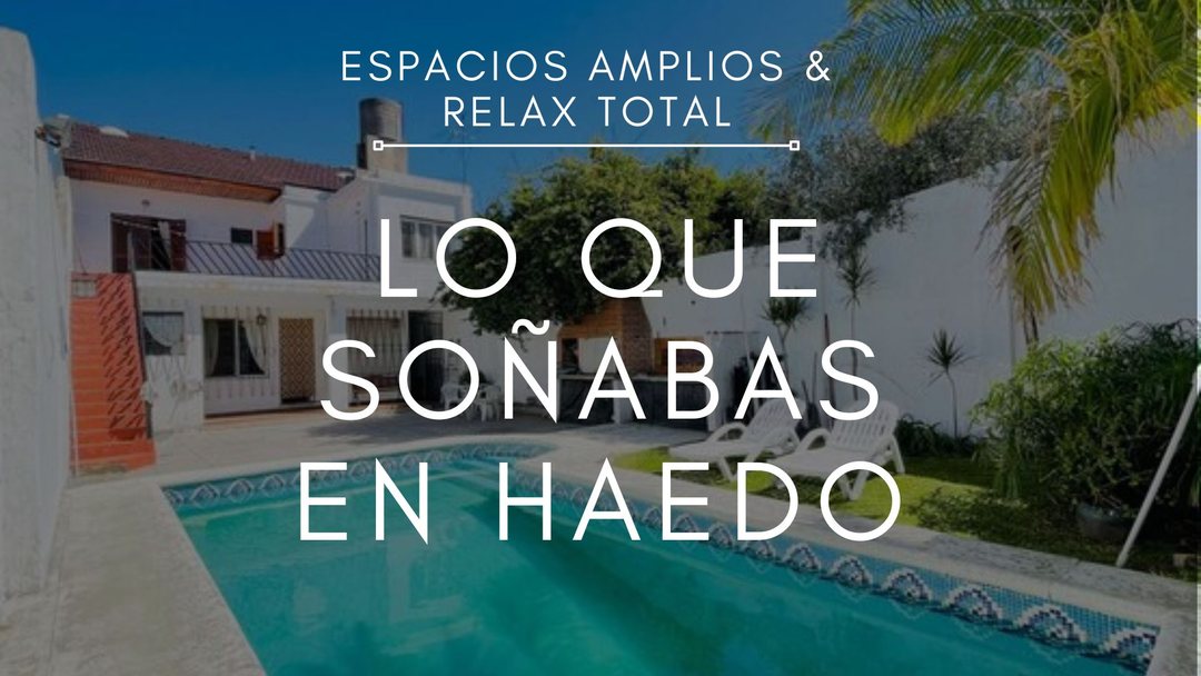 CASA HAEDO JARDIN PILETA APTO CREDITO PERMUTA