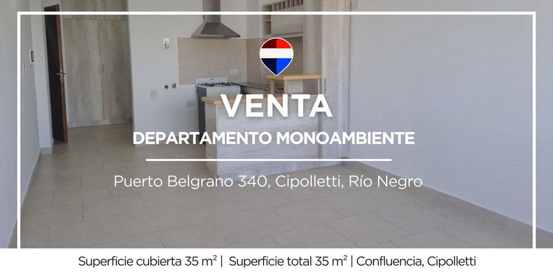 VENTA MONOAMBIENTE CON COCHERAS CIPOLLETTI
