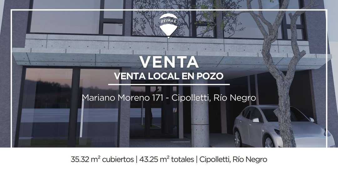 VENTA LOCAL EN POZO, CIPOLLETTI
