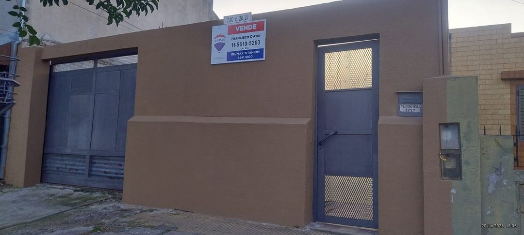 VTA DE LOTE DE TERRENO DE 7,80 X 26,29. LANUS ESTE