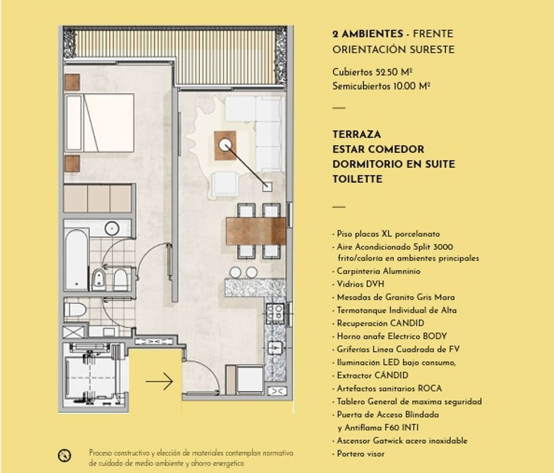 Villa Crespo - VENTA - 2 ambientes con balcón