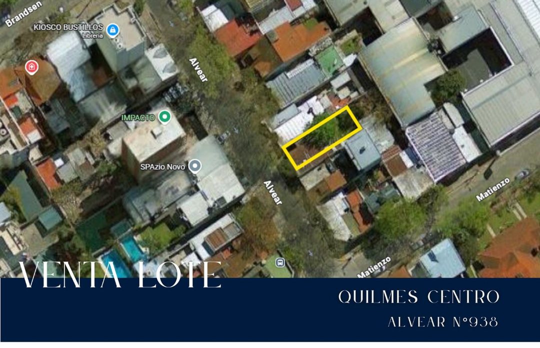 VENTA LOTE QUILMES CENTRO