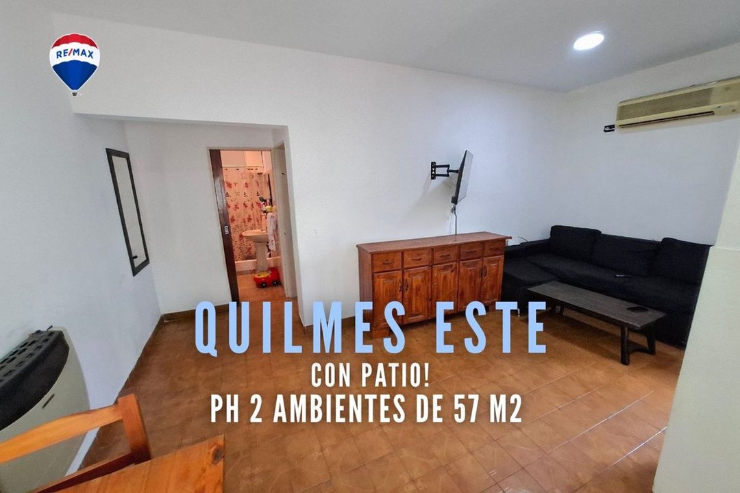 VENTA PH 2 AMBIENTES CON PATIO QUILMES ESTE
