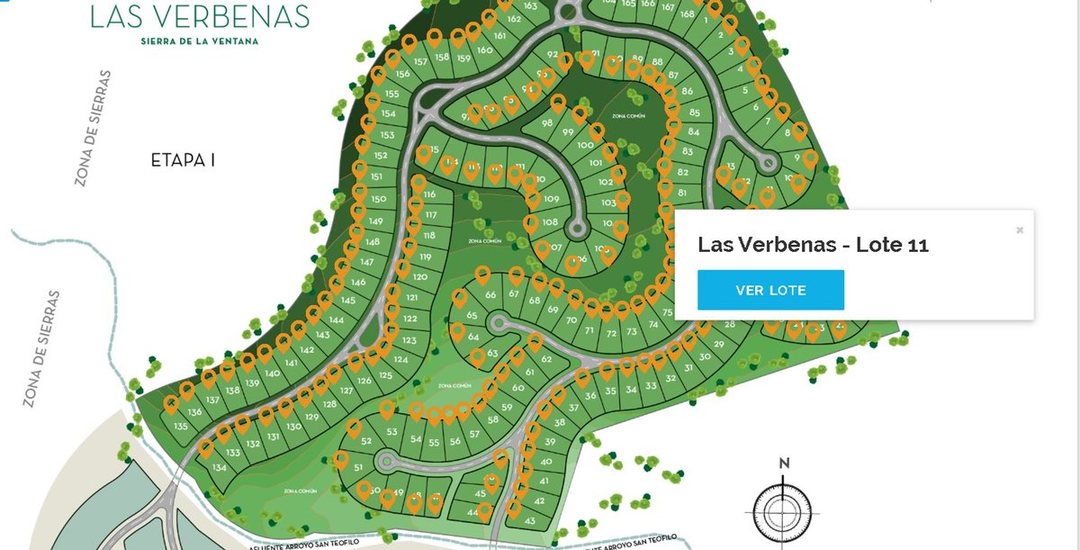 VENTA LOTE EN LAS VERBENAS ,UBICACION PRIVILEGIADA