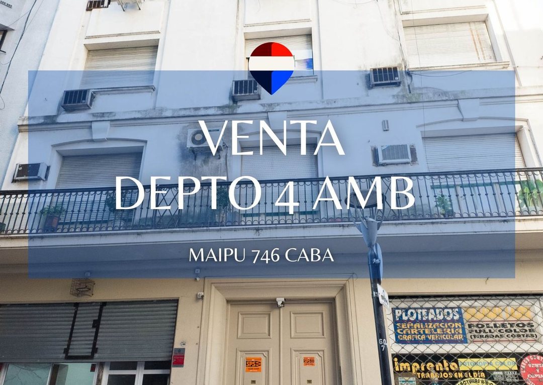 DEPTO 7MO PISO 4 AMB CON DEPENDENDENCIA MONSERRAT