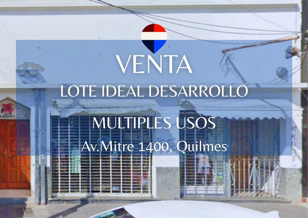 VENTA LOCAL CON SALON DE USOS MULTIPLES QUILMES