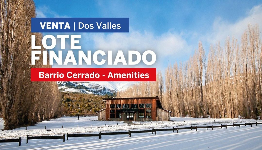 VENTA LOTE BARRIO DOS VALLES CON FINANCIACIÓN