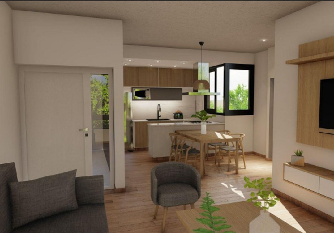 DEPARTAMENTO 1 DORMITORIO VENTA TANDIL CON PATIO
