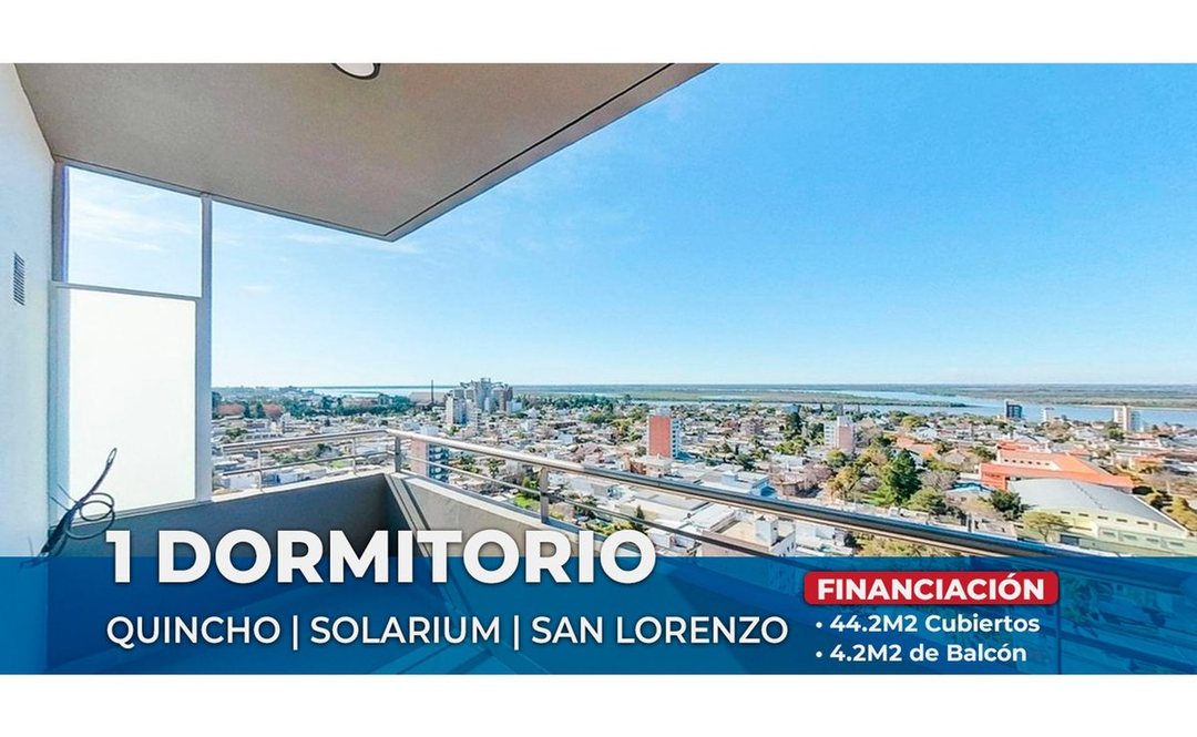 DEPARTAMENTO EN VENTA 1 DORMITORIO - SAN LORENZO