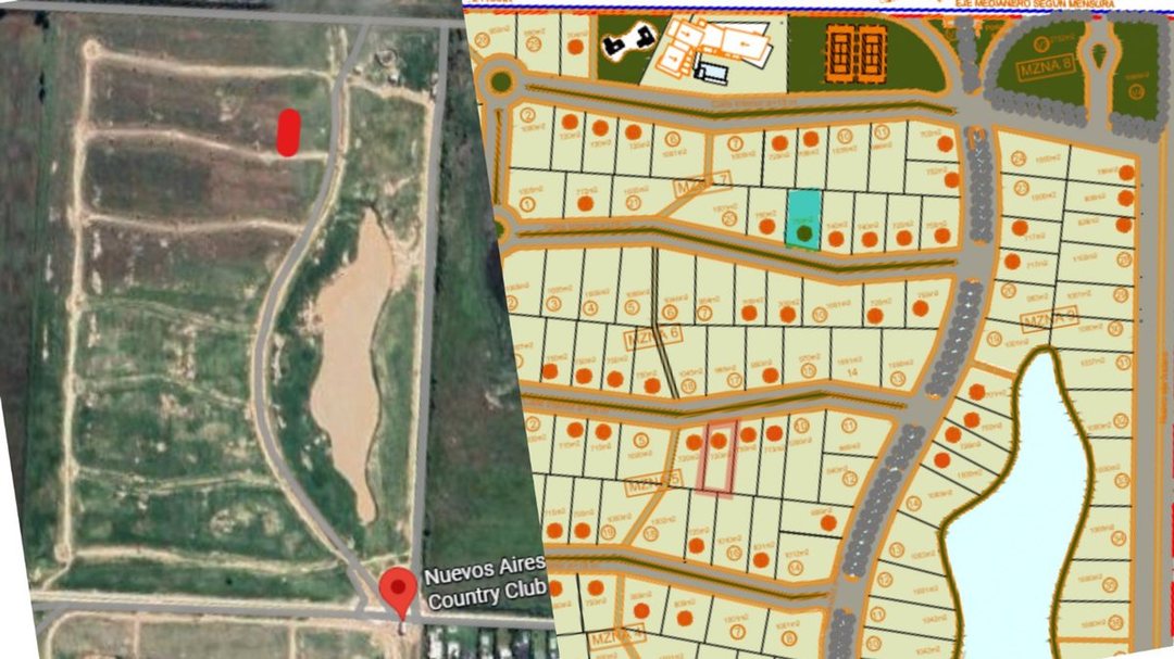 VENTA LOTE EN  BARRIO LA MANSA,NUEVOS AIRES