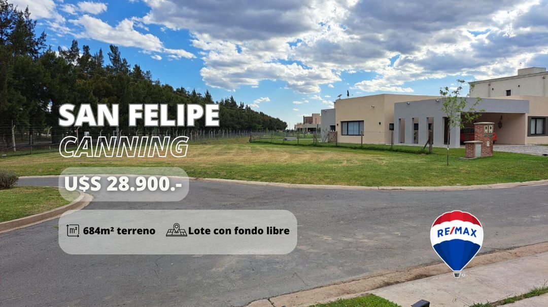 LOTE EN VENTA EN SAN FELIPE CANNING