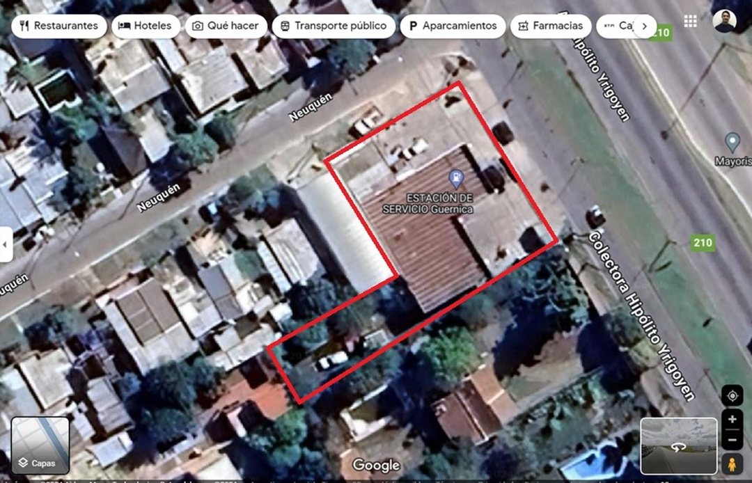 lote en Guernica de 1000m2