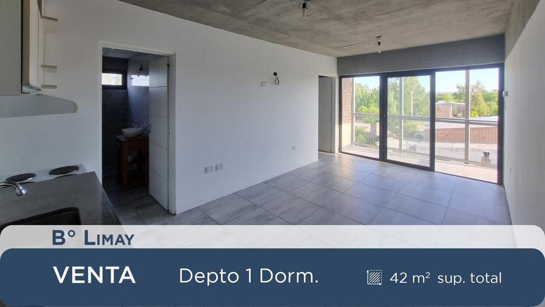 DEPARTAMENTO 1 DORM.  EN VENTA, B° LIMAY, NEUQUEN.