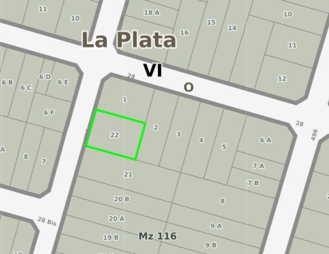 Lote en Venta Gonnet Ideal  Desarrollador