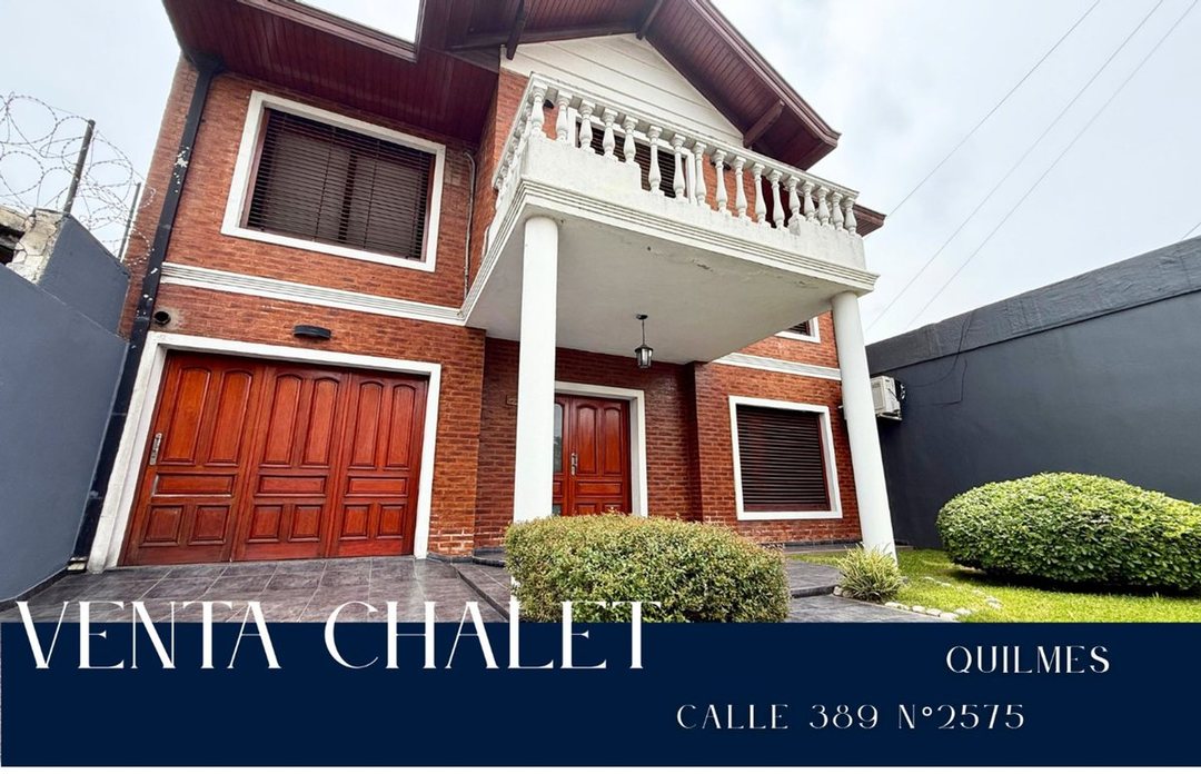 CHALET EN VENTA QUILMES