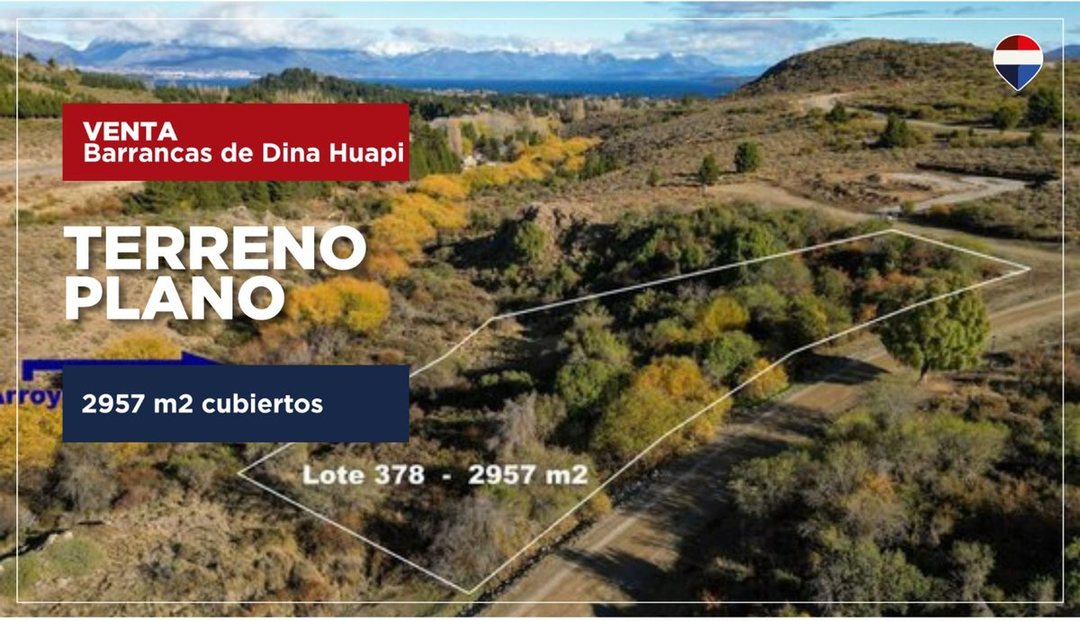 Lote en venta en Barrio Barrancas de Dina Huapi