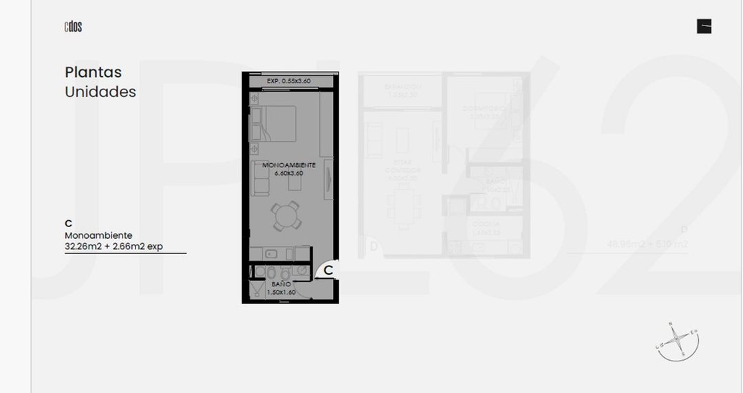 VENTA/AMPLIO MONOAMBIENTE/SERVICIOS/ Bo. S.MARTIN