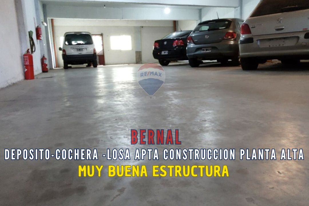 VENTA DEPOSITO GALPON LOSA COCHERA BERNAL QUILMES