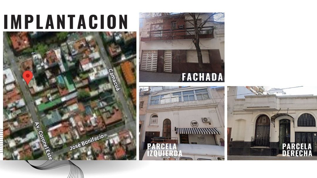 LOTE PARA DESARROLLO EN VENTA FLORES, PERMUTA!