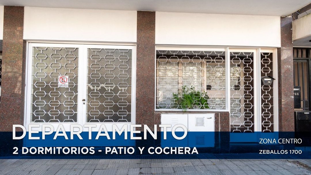 DEPARTAMENTO EN VENTA 2 DORMITORIOS CON COCHERA