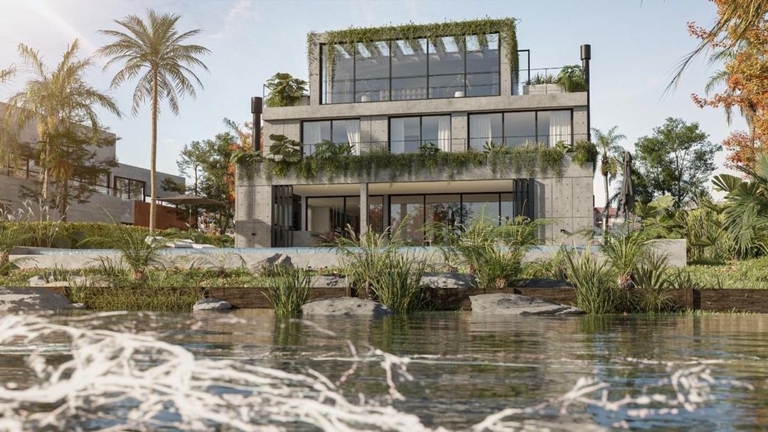 VENTA CASA AL LAGO CENTRAL EN EL GOLF DE NORDELTA