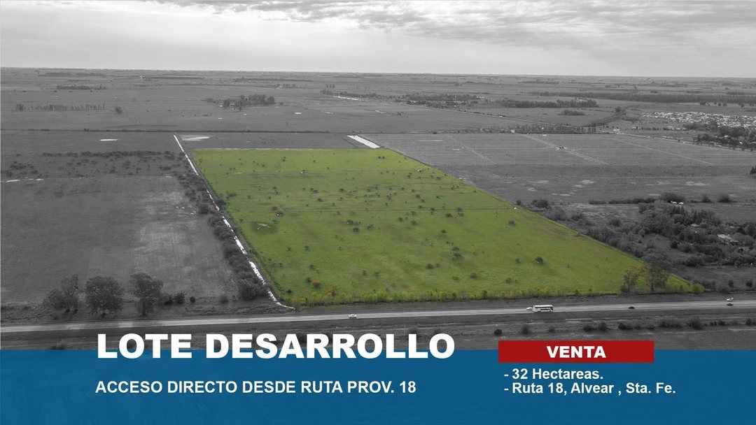 CAMPO 32 HECTAREAS EN VENTA - PIÑERO
