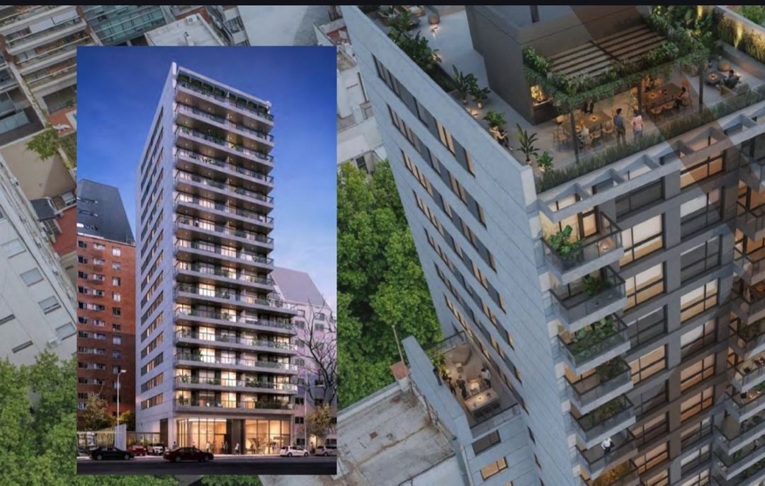VENTA PALERMO DEPTO 2 AMB 68 M T  BALCON AMENITIES