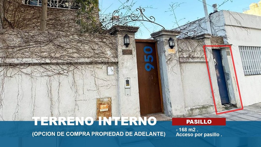 TERRENO INTERNO EN VENTA BARRIO ARROYITO