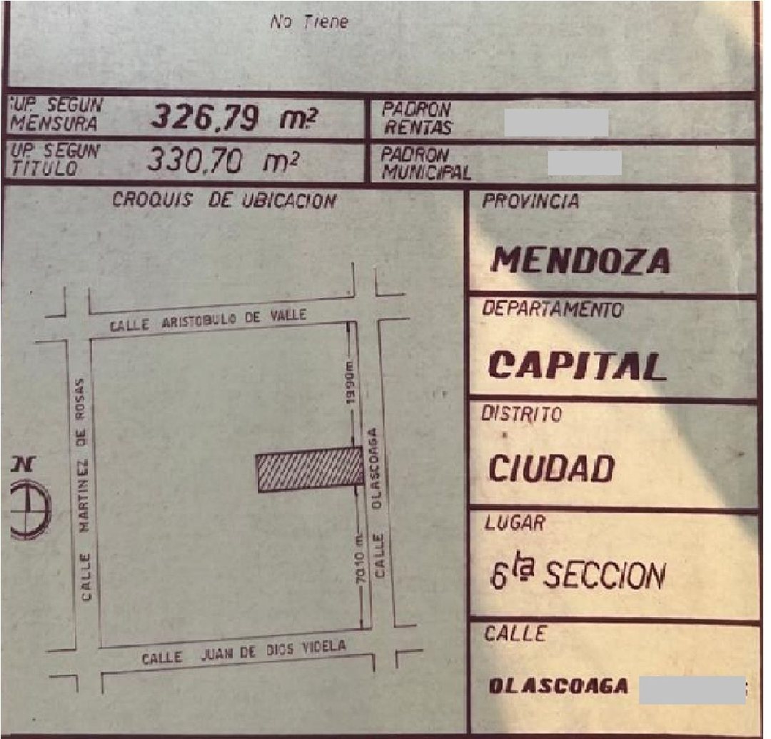 LOTE CIUDAD MENDOZA .IDEAL DESARROLLO