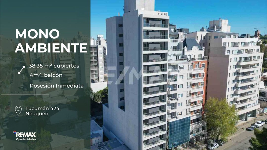 Deptos Monoambiente Apto Residencial y Profesional