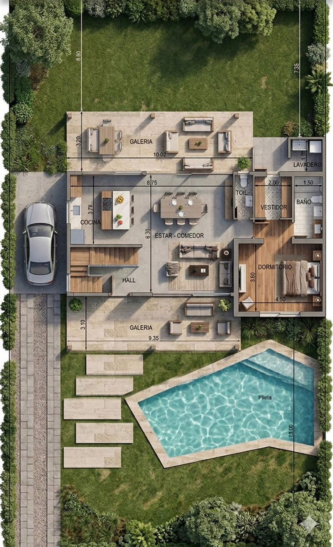 VENTA LOTE CON PROYECTO APROBADO LOS LAGARTOS C.C